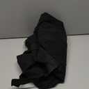 DoYiKe Extra Large Storage Duffle Bag with Zippers and Handles, Big Foldable Duffle Bag for Travel (Medium-31.5"(L) X 11.8"(W) X 16.5"(H), Black Canvas)