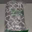 Rectangle Table Cloth, Waterproof Stain Resistant Washable Tablecloth, Moroccan Polyester Table Cover for Dining, Indoor and Outdoor (Light Grey and White, 70x35)