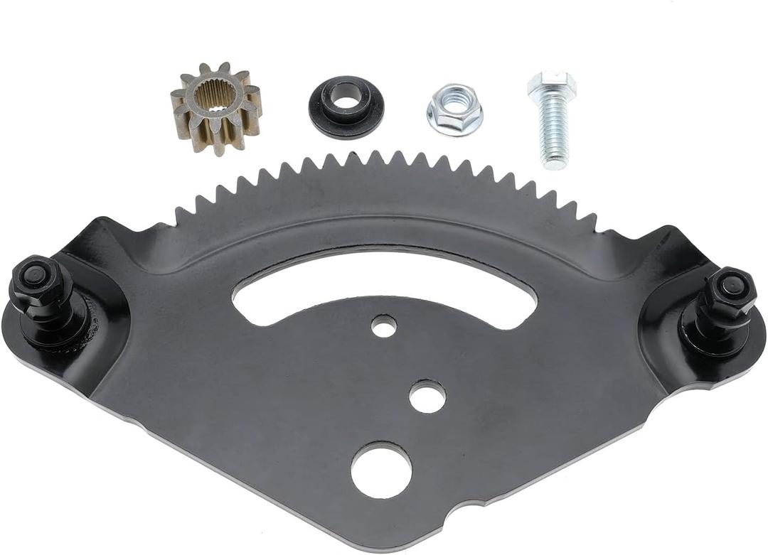 Steering Sector Gear Plate and Pinion Gear Replaces 717-1550F 7171550 7171554 for Mtd Cub Cadet LT1018 LT1022 LT1040 LT1042 LTX1040 LTX1042 LTX1046 LTX1050 for Troy Bilt