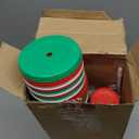 Skylety 24 Pcs Reusable Christmas Cups Bulk Plastic Coffee Cups Travel Mug 24 oz 4 Styles Christmas Reusable Tumbler with Lids and Straws for Wine Hot Cold Drinks Xmas Party Supply