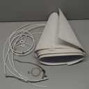 Empire Lamp Shades Set of 2, 6" Top x 16" Bottom x 10.8" High, Large Beige Lamp Shades for Table Lamps Floor Lamps, Natural Linen Lampshades Replacement, Spider, Harp Holders Included, Easy Assembly