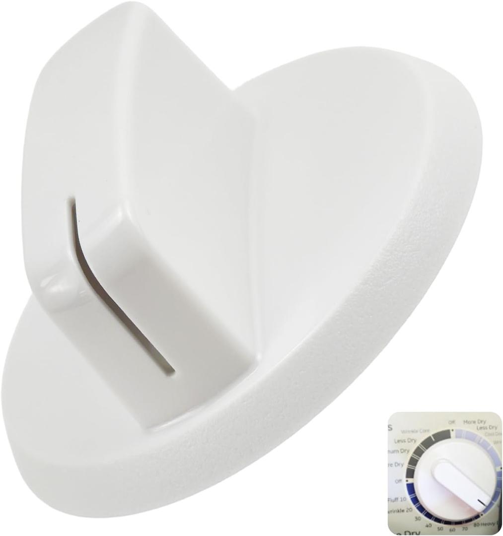 WE03X25285 Dryer Knob Replacement, Dryer Timer Control Knob Assembly, Compatible with GE Hotpoint GTX22EASK0WW HTX21EASK0WW HTX24EASK0WS HTX24GASK0WS Washer Knob etc