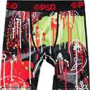 PSD Underwear Boys Boxer Briefs - Animal Print, Comfortable Active Underwear for Boys, Packs & Singles (Medium, Paisley Drip)