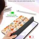 for iPad 9th/8th/7th Generation Case 10.2 Inch Girls Cute Kids Women Folio Smart Cover Pencil Holder Mushroom Aesthetic Design Girly Kawaii Teens Cases for iPad 7/8/9 Gen A2602 A2270 A2197