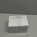 Anti Theft Ring Doorbell Mount: Metal Ring Apartment Door Mount Blink Doorbell Camera Holder No Drill - Renter Friendly Ring Doorbell Mount No Damage (Frosted Bistre)