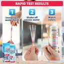 Water Testing Kit Home, 20 in 1 Easy & Simple Drinking Water Test Kit & Well Water Test Kit, 130 Strips Water Test Strips for Hardness, pH, Lead, Iron, Fluoride, Chlorine, Bacteria, Etc - by Oycevila