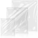 Shappy 200 Pcs 3 Sizes Heat Shrink Wrap Bags PVC Odorless Clear Heat Film Packaging Compatible for Wrapping DIY Crafts and Gifts(10 x 12 Inch, 8 x 10 Inch, 4 x 6 Inch)