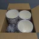 16 oz Coffee Cups with Lids 50 Pack, Disposable Coffee Cups with Lids, Insulated To Go Paper Coffee Cup for Hot Cold Drinks (Brown)