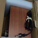 Victrola Willow  Retro Wood Bluetooth Radio with Built-in Speakers: Elegant & Vintage Design, Rotary AM/FM Tuning Dial, Bass & Treble Control, Wireless Streaming (Walnut)