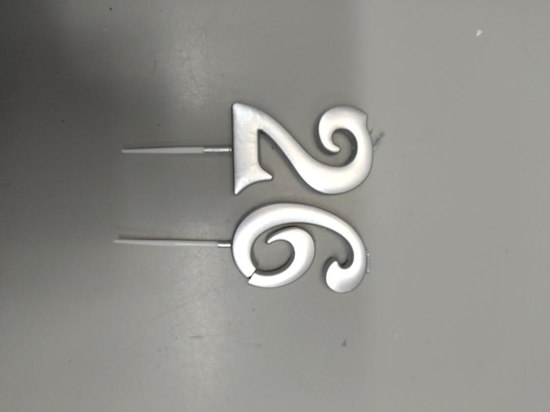 Silver 29th & 92nd Number Birthday Candles for Cake Topper, Number 29 92 Glitter Premium Candle Party Anniversary Celebration Decoration for Kids Women or Men