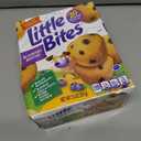 Little Bites Blueberry Muffins, 5 individual packs, (1.5 oz each), Real Blueberries Mini Muffins, 7.5 oz Multipack (BBD 07/12/26)