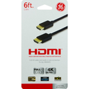 GE 33574 6 ft HDMI Cable 4K