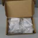 10 Pack Brushed Satin Nickel Knurled Cabinet Knobs for Dresser Kitchen Knobs for Cabinets Single Hole Cabinet Pulls Hardware