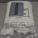 WILLBOND Christmas Faux Fur Ribbon Trim Winter Tree Garland Artificial Furry Stripe Accessory Holiday Faux Fur Fabric Roll Garland for Xmas Party Sewing Costume Trimming(White, 2 Inch X 100 ft)