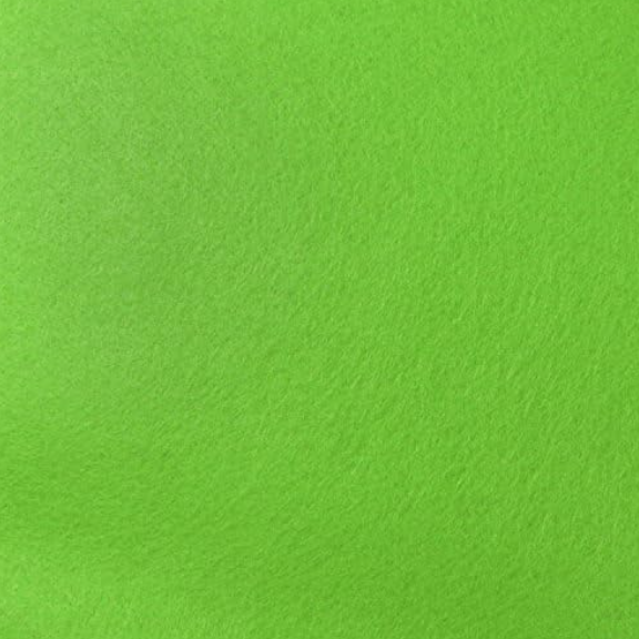 Apple Green Soft Felt Fabric Sheet, 18" x 36", 1.6mm Thick - Premium Craft Felt for Sewing, DIY Projects, Embroidery, Decoration - Durable & Fade Resistant