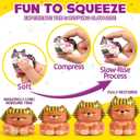 FUNNYB&G Cat Squishy Toys for Kids - 24 Pack Squishies Toy Party Favors Small Bulk Goodie Bag Stuffers Classroom Prizes Birthday Gifts for Boys Girls Toddler Slow Rising Squeeze Toy
