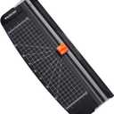 WORKLION Small Paper Trimmer, Portable Paper Cutter for Label, Origami, Card, Photo, Coupon, Scrapbook, Cardstock, Laminated Paper, and Craft Project