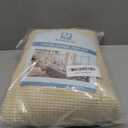 H.VERSAILTEX Super Stretch Individual Seat Cushion Cover Sofa Covers Couch Cushion Covers Slipcover Sets Thick Jacquard Textured Twill Fabric (3 Piece Sofa Cushion Covers, Natural)