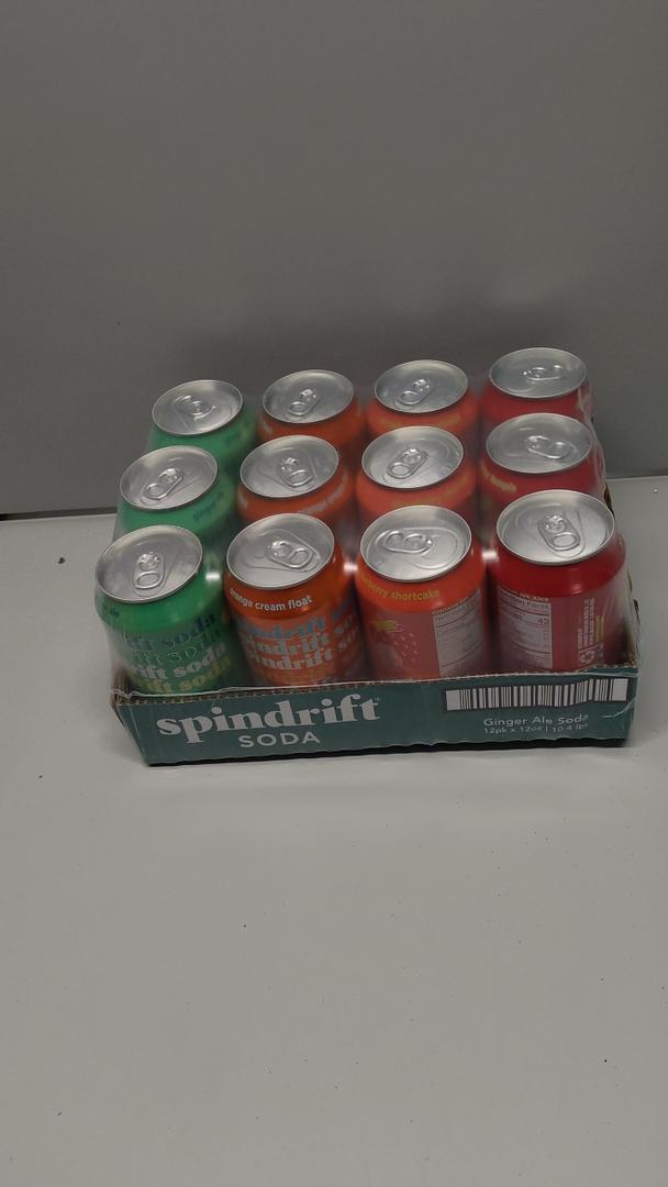  Soda Variety pack Spindrift soda 12 pack*12oz BBD: 06-02-26