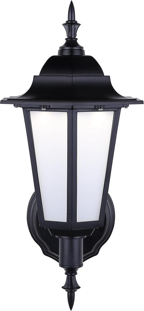 Green Choice Outdoor Lantern, Black Finish