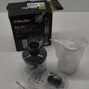 Mueller Multistick 5-in-1 Immersion Blender Handheld,12 Speed Hand Mixer-Turbo Boost,Heaviest Duty Copper Motor,Titanium reinforced Blades Hand Blender,Milk Frother Wand,Whisk,Beaker,Chopper,Grey (Gray)