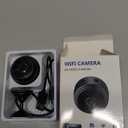 2025 Upgraded Small Camera Wireless Indoor - WiFi Small Cameras Wireless - 1080P HD Home Security Camera Vision (Black)