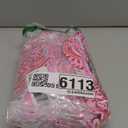 ROSEWE Womens Tummy Control Tankini Bathing Suits, Two Piece Ruched Swimsuits, Floral Print Swimdress with Skirt (Large, Pink Paisley)