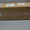 EGOHOME 6 Inch Full Size Mattress, Memory Foam Mattress in a Box with Cooling Green Tea Gel, Relieve Pressure with Medium Plush Support, CertiPUR-US Certified, 75''L x 54''W, White