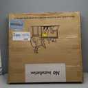 Folding Desk 30 Inch - Small Foldable Desk for Small Space Minimalist, Space Saving Collapsible Compact Desk Portable Table for Craft, Writing, Study and Work (No Assembly Required) (White)