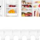 6 Holes Food Pouch Hanger for Fridge, Refrigerator Organizer Storage Yogurt,Baby Food Storage Organizer, Baby Food Organizer for Round Helicopter Lid Type Yogurt Bottle