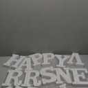 Honoson 14 Pcs a Baby Is Brewing Baby Shower Party Decorations, LED Letter Lights Sign, Table Decor for Gender Reveal, Welcome Boy or Girl, Diaper Party Supplies (Yellow)