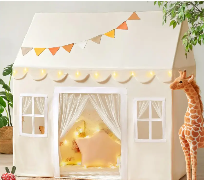 TINY LAND Tent 2006 White Canvas Playhouse 