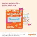 oogiebear: Baby Nose Cleaner & Ear Wax Removal Tool - Safe Booger & Earwax Removal for Newborns, Infants, Toddlers - Dual-Ended - Essential Baby Stuff, Diaper Bag Must-Have, with CASE
