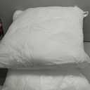 MIULEE 18x18 Pillow Inserts with Cotton Cover,Set of 4 100% Virgin Microfiber Throw Pillows for Couch Sofa and Bed