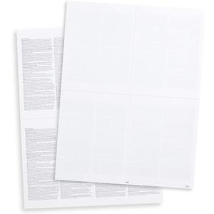 2 x Dutymark Blank W2 4 Up Tax Forms 2025, 25 Employees kit, Instructions in Back of the Forms, Great for QuickBooks and Accounting Software, Idea for E-Filing, W2 4-Up 2025