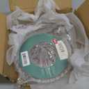 TableCraft H223 Glass Manual Juicer with Handle and Pour Spout  Vintage-Style Clear Glass Lemon Juicer | Manual Orange Juice Squeezer for Citrus Fruits | Glass Citrus Juicer for Kitchen and Bar Use