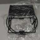 Bathroom Counter Organizer, Black Perfume Organizer for Dresser, 2 Tier Bathroom Organizer Countertop, Vanity Makeup Organizers, Skincare Display Tray for Bathroom Sink Storage