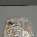 6 Pack Wooden Wide Mouth Lids for Mason Jars with Silicone Airtight Reusable Bamboo Wooden Storage Lids with 2 Label and 1 Pen