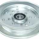 GELASKA 116-4665 Flat Idler Pulley Replaces 126-9187, 136-5405, 132-5156, 1-403186, E403186 for Toro 23522, 33522, 74141, 74141TE Z Master Commercial 2000 Series Riding Mowers