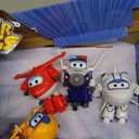 Super Wings 5" Transformable 4-Pack Action Figure Tobot, Transforming Airplane Robot Toys, Educational Toys for Boys & Girls Age 3+, Gifts for Preschool Kids, Jett, Paul, Donnie, Astra