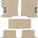 Fit 2008-2012 Honda Accord Sedan 4Door Floor Mat IKON Style Beige