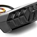 Tail Light with Turn Signals Led Integrated Motorcycle Brake Taillight Compatible with GROM MSX125/SF CBR650F CTX700 CTX700N(Smoke Lens)