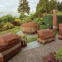 DUCKCOVERS Ultimate Waterproof Outdoor Loveseat and Sofa Cover, 77"W x 37"D x 35"H