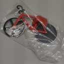 Bicycle Pizza Cutter Wheel - Gifts for Cyclists, Men, Dad, Bike Lovers - Funny Kitchen Gadgets - Cool Fathers Day, Christmas, Birthday, White Elephant Gifts - Stainless Steel Pizza Slicer (Red)