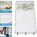 BUCATSTATE Guinea Pig Cages for 2, 20 Panels Guinea Pigs Playpen with Waterproof Mat, Metal Rabbit Cage Indoor for Hedgehogs, Quail, Chickens (56" L x 24" W x 12" H)