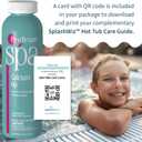 ProTeam Spa Calcium Up - Spa Calcium Hardness Increaser Hot Tub - Calcium Increaser for Hot Tub with SplashWiz Hot Tub Chemicals Care Guide - Made in the USA (1 lb)
