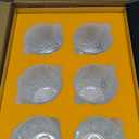 KANARS Whiskey Glasses Set of 6 with Elegant Gift Box,10 Oz Premium Old Fashioned Crystal Glass Tumbler for Liquor, Scotch, Cocktail or Bourbon Drinking, Gifts for Birthday Thanksgiving Christmas