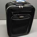 Samsonite Solyte DLX Softside Expandable Luggage with Spinner Wheels, Midnight Black, Carry-On 20-Inch