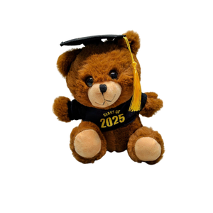 Graduation Teddy Bear 2025 – Plush Bear with Cap & Gown – Class of 2025 Gift for Graduates – Soft Stuffed Animal Keepsake for High School, College, or Kindergarten Graduation