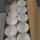 TV TOPVALUE 600 Pack 4 oz Paper Cups, Small Disposable Coffee Cups, Paper Espresso Cups, Hot/Cold Drinking Cups for Party, Picnic, Travel and Events